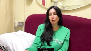A hot girl met a guy in the hotel and he fucked her hard