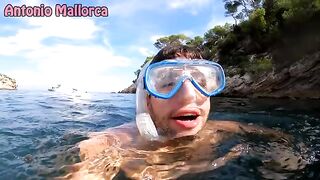 A mermaid seduced me and made me cum on the sea