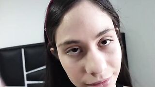 The perverted stepdaughter fucks her stepfather hard