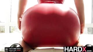 Abella Danger gets her big ass smashed in a DP scene