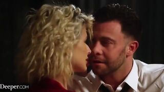 Jessie brings look-alike Kiara for a twisted threesome in an intense FFM scene