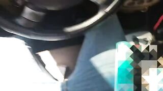 My nosy neighbor catches me jerking off in my car and threatens to tell the complex management