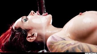Hottest girls get fucked and creampied by huge Monsters
