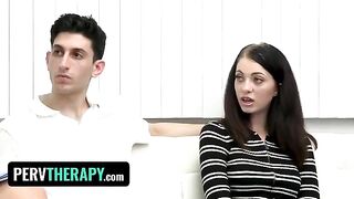 Doctor Kenzie Love, a stunning Milf from Aberdeen, helps her stepsiblings explore their sexuality