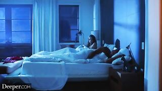 The goddess Elena Koshka is having a fantasy with two guys