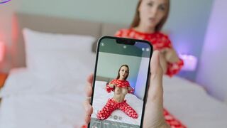 She came to take photos but ended up getting fucked hard