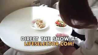 A small dick guy fucks his sexy glasses-wearing girlfriend Mirari Hub hard