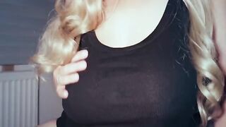 I love breast slapping and sex, it's the best way to end a night