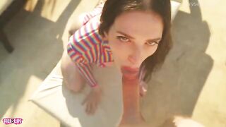 This girl loves to be filled with cum very much
