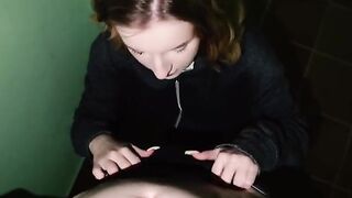 A couple has sex right at the entrance while the parents are at home