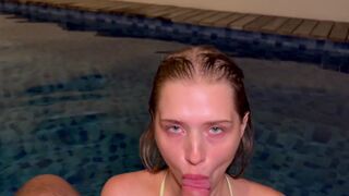 The Californiababe has a thing for dicks and pools