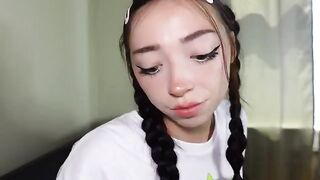 A stepsister got her pussy wrecked by a big dick right on the couch