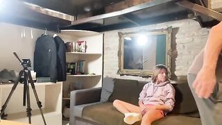 A petite girl, the stunning Gina Gerson, has sex with her boyfriend in HD
