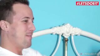 Hot American babes Valentina Nappi, Abella Danger, and Vicki Chase in a kinky house party