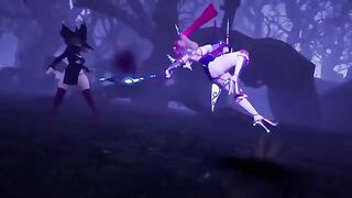 Under The Witch Alpha - Hero Alice Introduction (Foot Job)