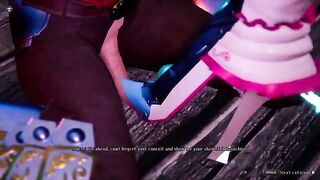 Under The Witch Alpha - Hero Alice Introduction (Foot Job)
