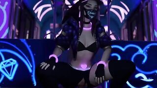 3D Hentai: LoL League of Legends Compilation Ahri Akali Uncensored Anime