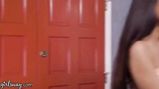 Eliza Ibarra and her boyfriend got caught in a compromising situation by the stepmom
