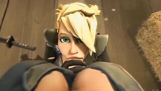Compilation of blowjobs in Fortnite with the hottest skins