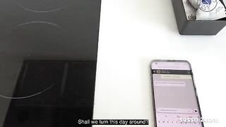 I fucked a tiny Italian slut in the kitchen - Sesso 24 Ore