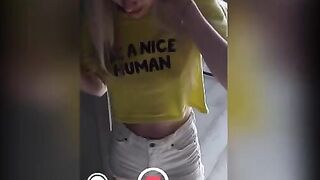 An exchange student met a cute girl and got intimate with her