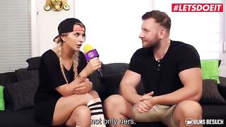 Ebony German pornstar Josy Black gets banged by lucky amateur - LetsDoeIt