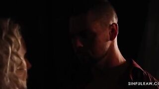 The wife seduced a stranger and he made her husband watch
