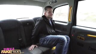 Female Fake Taxi Lady Gang gets her asshole gapped hard