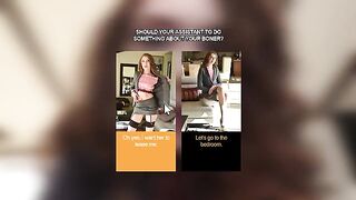 Busty babes Jessa Rhodes and Lauren Phillips in hot POV action