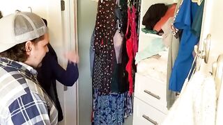 Handyman gives the house owner an unforgettable experience