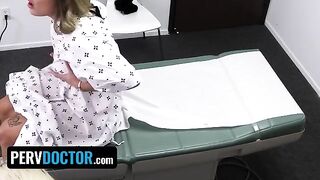 The doctor fucked a big-breasted patient in the office