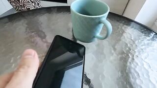 The hot stepmom, Mira Lime, is begging for a quick morning creampie