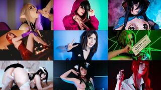 Best cosplay scenes from MollyRedWolf's 2021 compilation