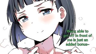 Femdom JOI Sword Art Online Suguha Kirigaya's Huge Tits
