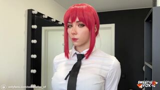 Makima, the dominant one, loves to dominate and fuck hard
