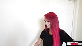 Demi Rhoades is a tattooed slut with pierced nipples who loves to fuck