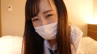 A girl in a sailor suit fucks with a guy who loves to fuck