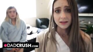 Two stepdaughters, Laney Grey and Minxx Marley, get punished by their stepdad for disobedience