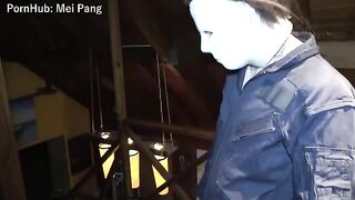 The devil has his way with a sexy nurse on Halloween night in this hardcore parody