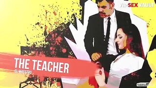 Hot Hungarian babe Amirah Adara teaches roleplay with passion