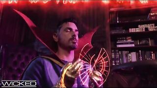 Ms. Marvel has a hot sex date with Doctor Strange’s cock