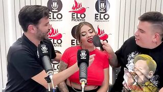 The interview with Elo Podcast ended in a blowjob and cumshot