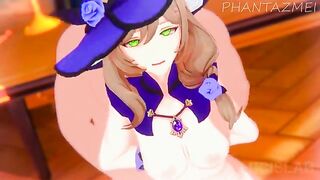 Genshin Impact hentai SFM compilation featuring all the girls getting naked and fucked
