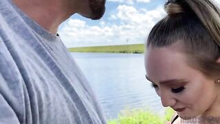 Big booty PAWG AJ Applegate gets fucked outdoors by J-Mac