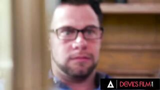 Rough sex with busty Skylar Vox in the office scene