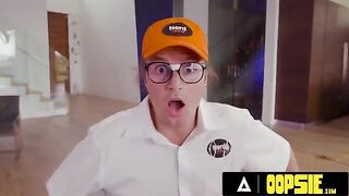Jewelz Blu seduces tech nerds to fix her TV with steamy tricks