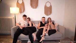 They didn't even notice how we were fucking right in front of them