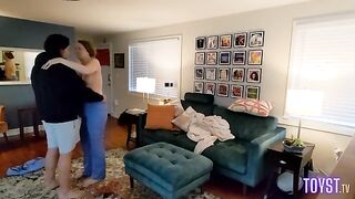 A nurse came home and her boyfriend fucked her wearing his nurse uniform