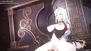 A compilation of many Genshin Impact girls getting fucked until they cum