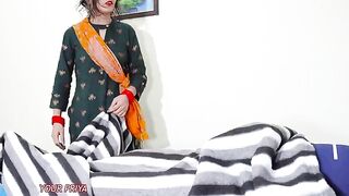 The young Indian maid was amazed at the size of my dick